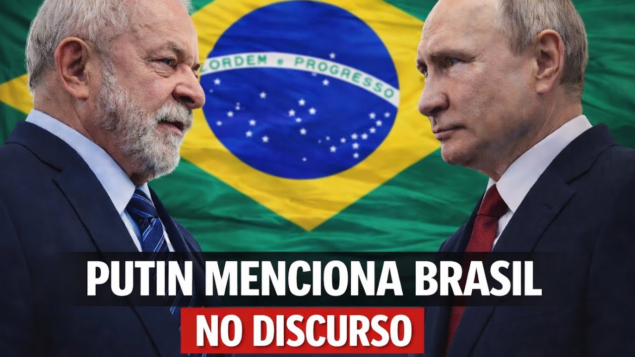 PUTIN CONVIDA BRASIL E ALIADOS DO BRICS PARA AJUDAR