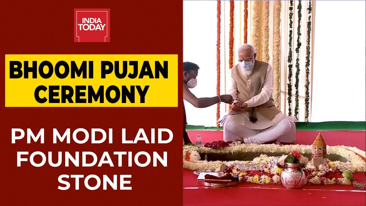 PM Modi Laid Foundation Stone Of New Parliament Building During Bhoomi Pujan Ceremony | India Today