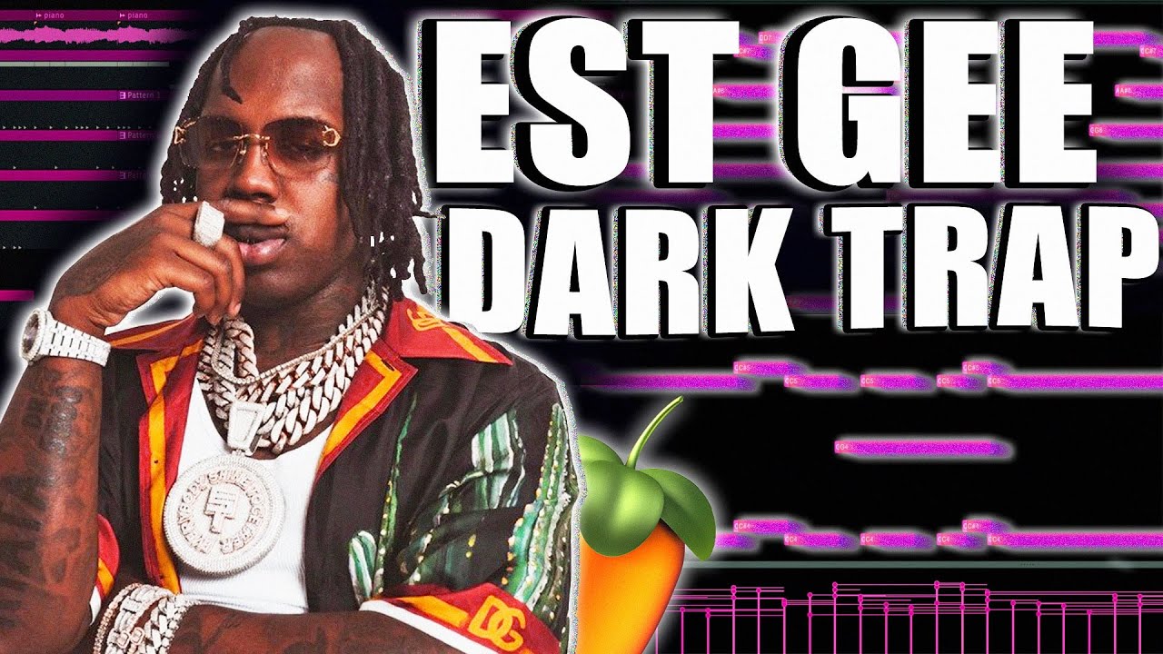 EST GEE DARK TRAP BEATS FROM SCRATCH | FL STUDIO TRAP TUTORIAL 2023