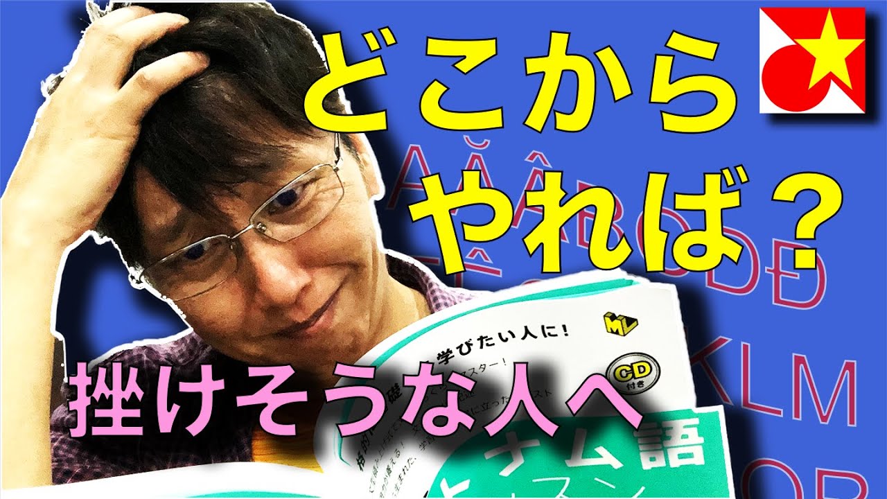 ベトナム語 がとっつきにくい！くじけちゃう！どうやって勉強してるの？【勉強方法１】本当は難解なんかじゃない！誰も教えてくれない簡単大事なルールを知るだけで、「出来そうだ！」と思えます！