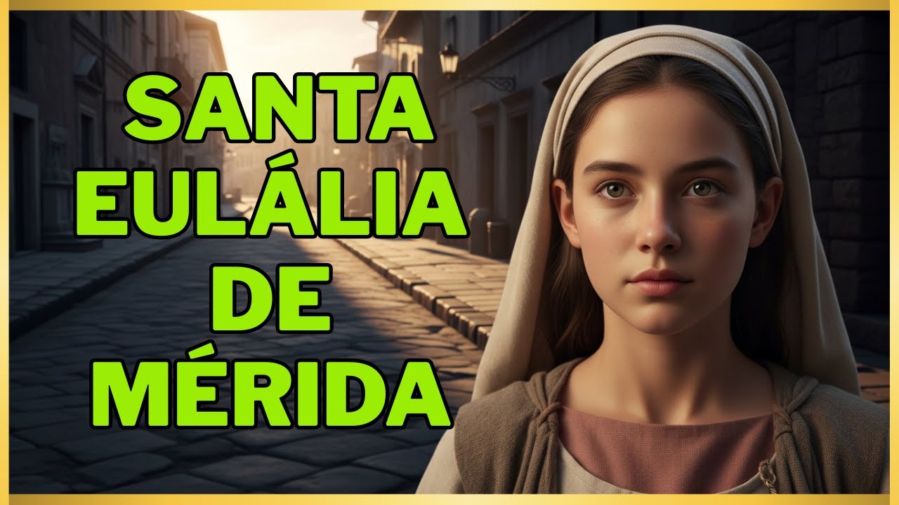 💖 Quando a F&eacute; Supera o Medo &ndash; Santa Eul&aacute;lia de M&eacute;rida💖