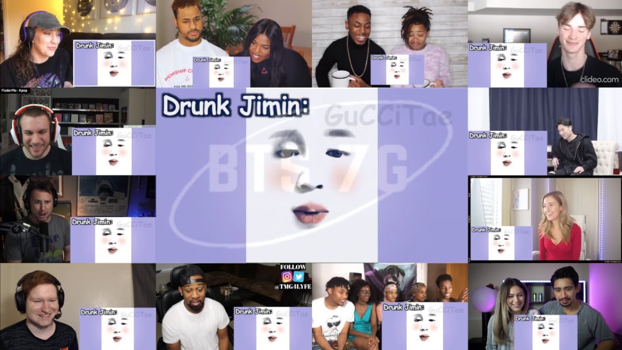 Drunk BTS is the Best BTS - Reaction Mashup