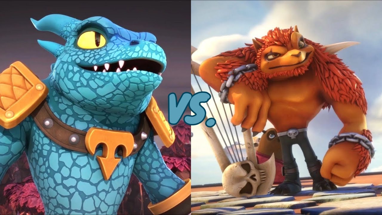 SNAP SHOT VS. WOLFGANG | Skylanders Trap Team