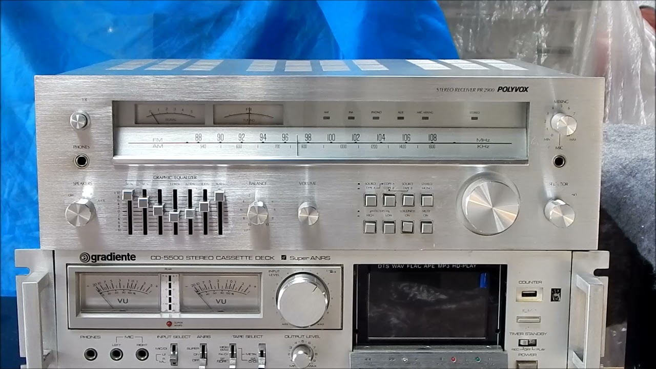 OPINIÃO SINCERA - POLYVOX PR 4150 - RECEIVER VINTAGE ANOS 80 -