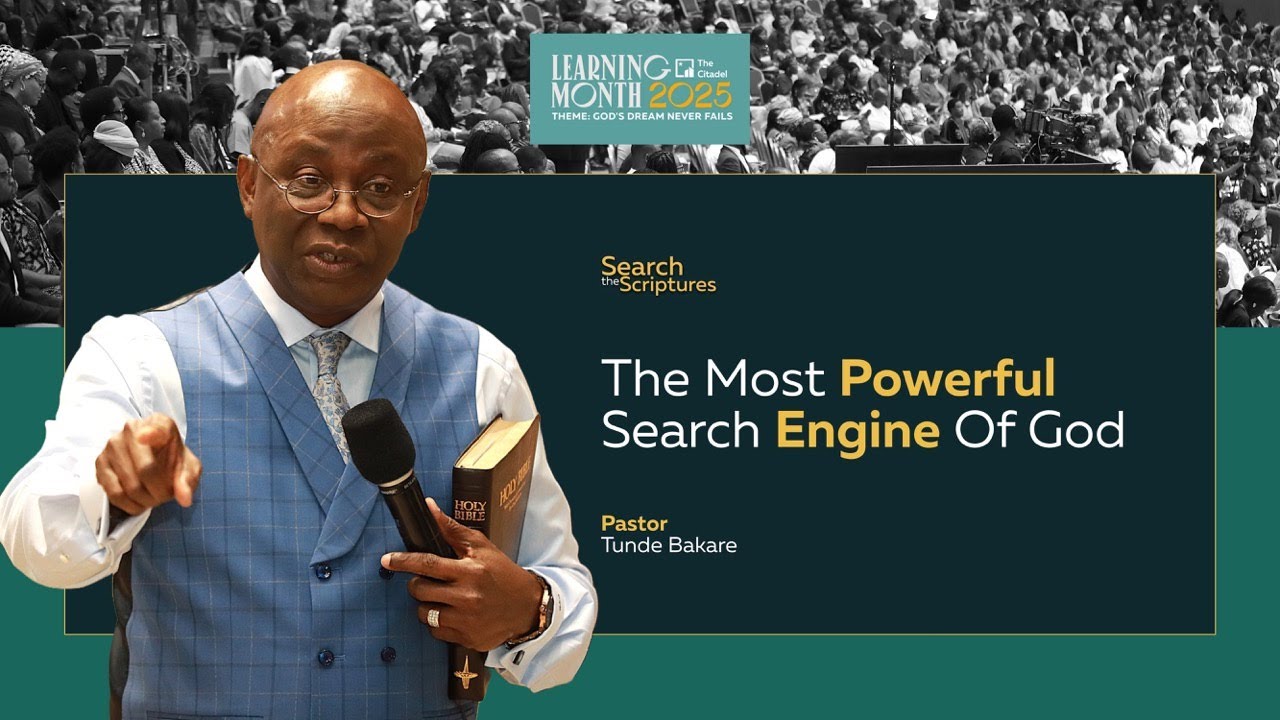 STS | The Most Powerful Search Engine Of God | FEB. 9th 2025 | Pastor 'Tunde Bakare
