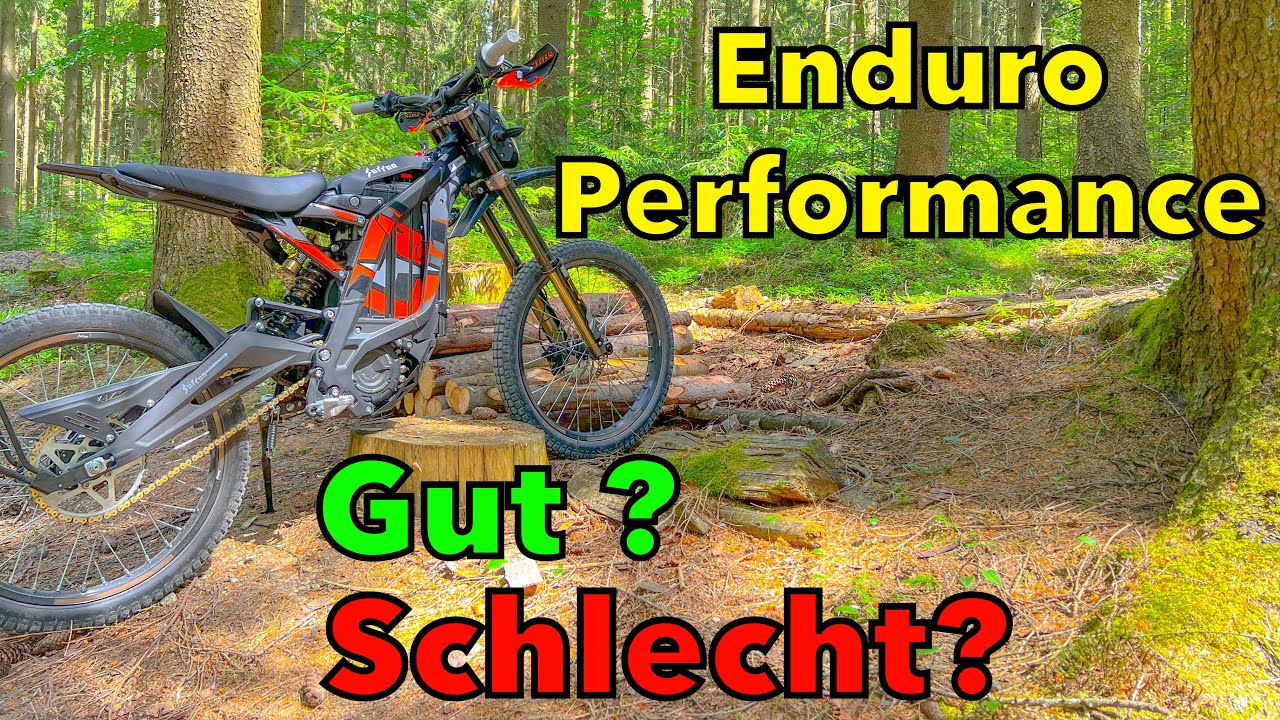 SUR RON L1eX im ENDURO HÄRTETEST | HÄLT DER AKKU DURCH !?