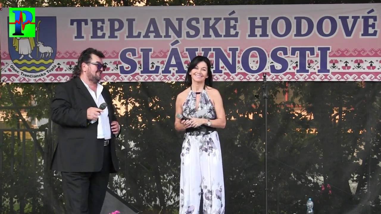 Teplanské hodové slávnosti Ľubo Virág a Daniela Magálová 25 9 2016