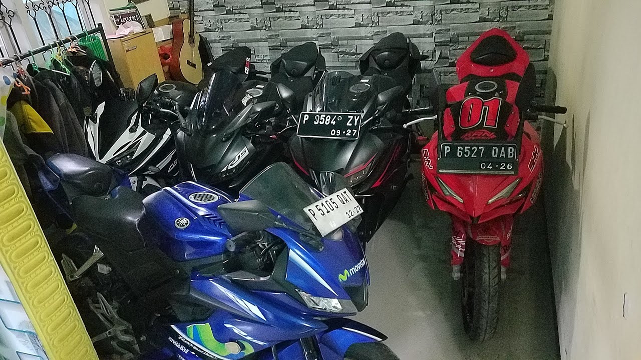 Update Stock Motor Sport di AnR Motor Sport ada 3 r15 v3 dan 2 cbr k45g dan k45n