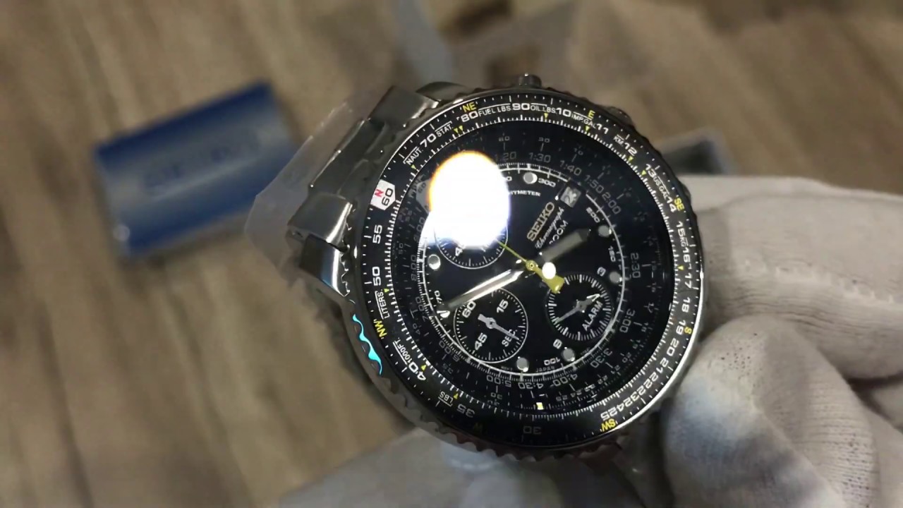 UNBOXING SEIKO SNA411P1 Flightmaster