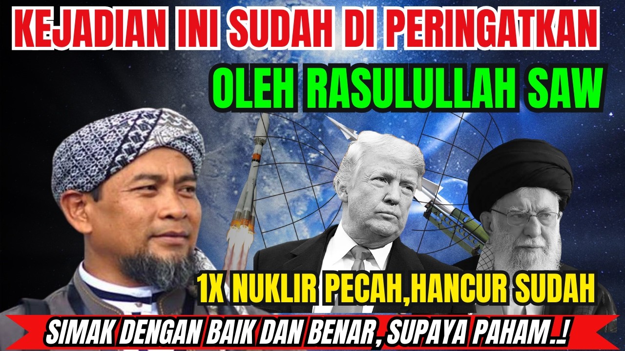 🔴SUDAH TIDAK KAGET..! Ternyata Kejadian Ini Sudah DI Sampaikan Rasulullah SAW - Ustad Zulkifli Hasan