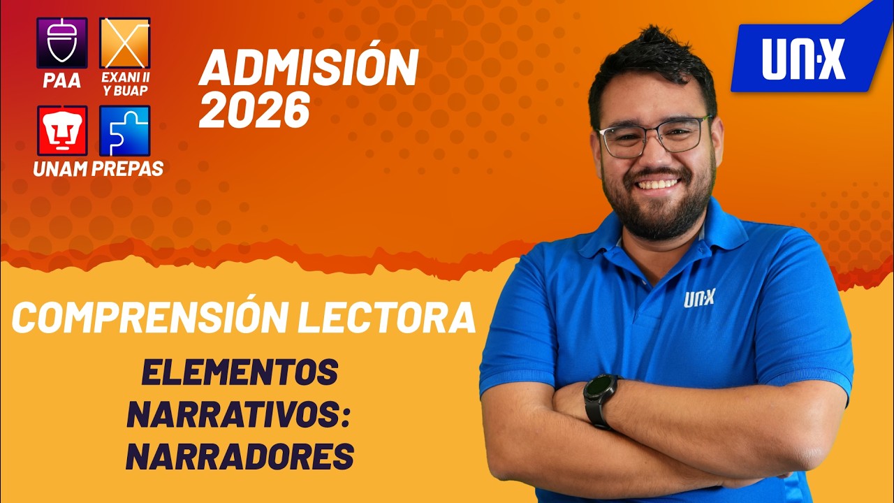 CLASE 20B - ELEMENTOS NARRATIVOS: NARRADORES - COMPRENSIÓN LECTORA || LITERATURA