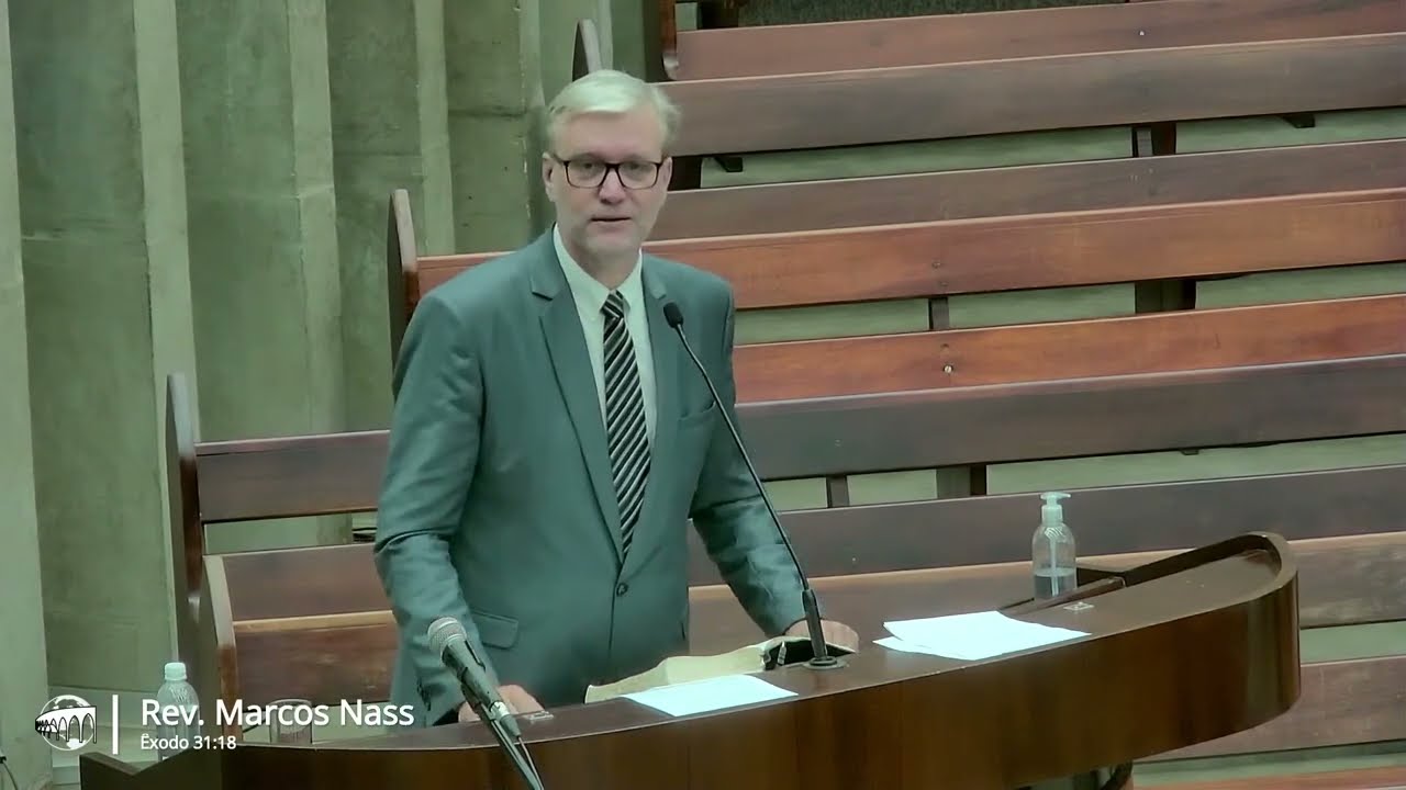 A lei: sua obediência como gesto de gratidão a Cristo (Êxodo 31:18) | Rev. Marcos Nass