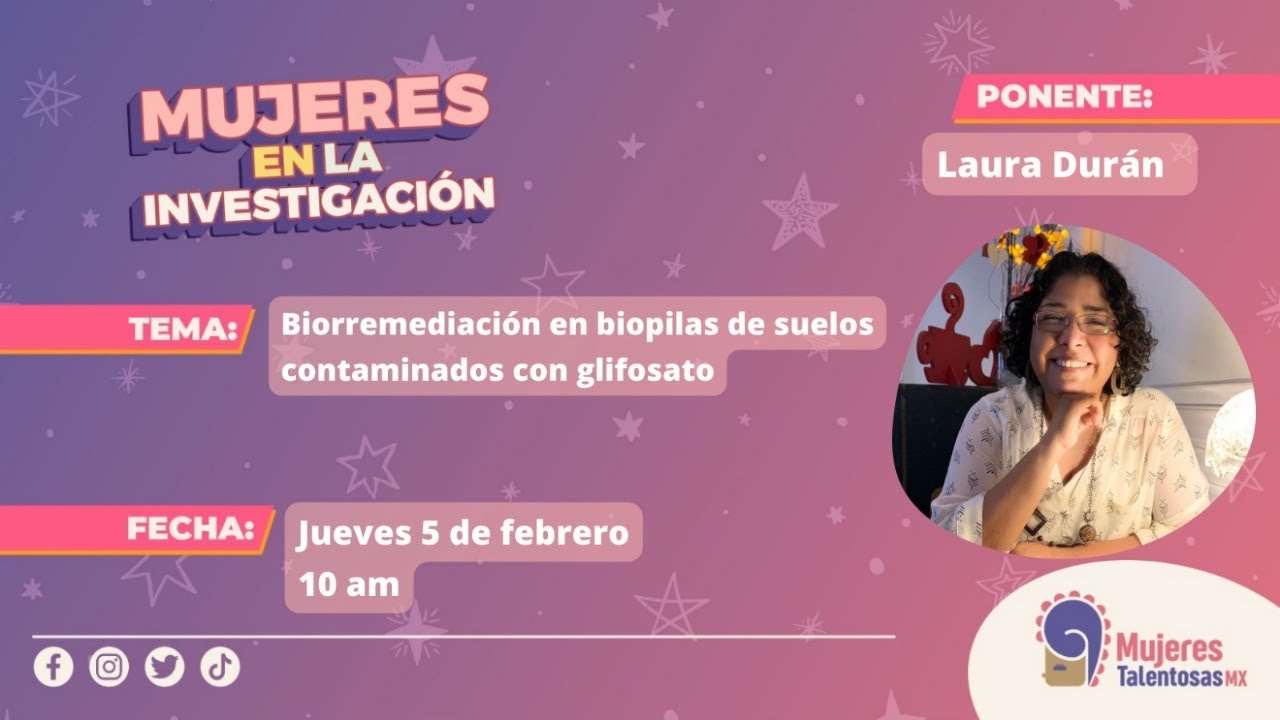 Biorremediación en biopilas de suelos contaminados con glifosato