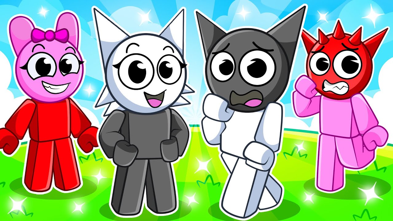 TROCA DE CORPOS com o SPRUNKI no Roblox!!