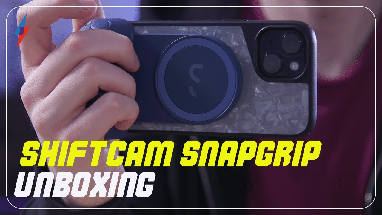 Держатель для камеры вашего телефона? Распаковка Shiftcam SnapGrip.