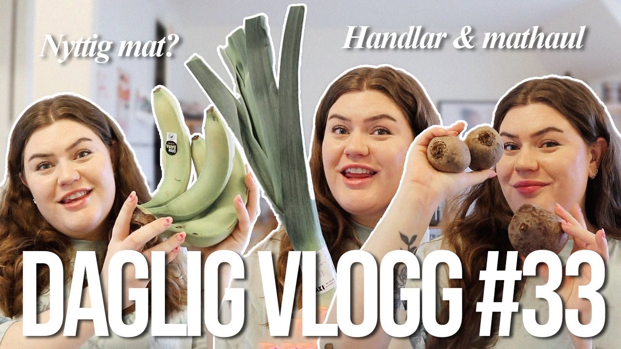 HANDLA MAT MED MIG ✿ DAGLIG VLOGG 33