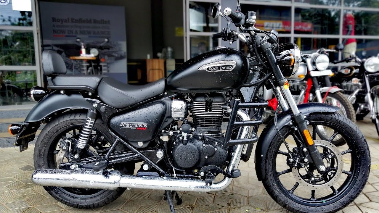 2021 Royal Enfield Meteor 350 | Stellar Black | Walkaround Review - 2021 Royal Enfield Meteor 350