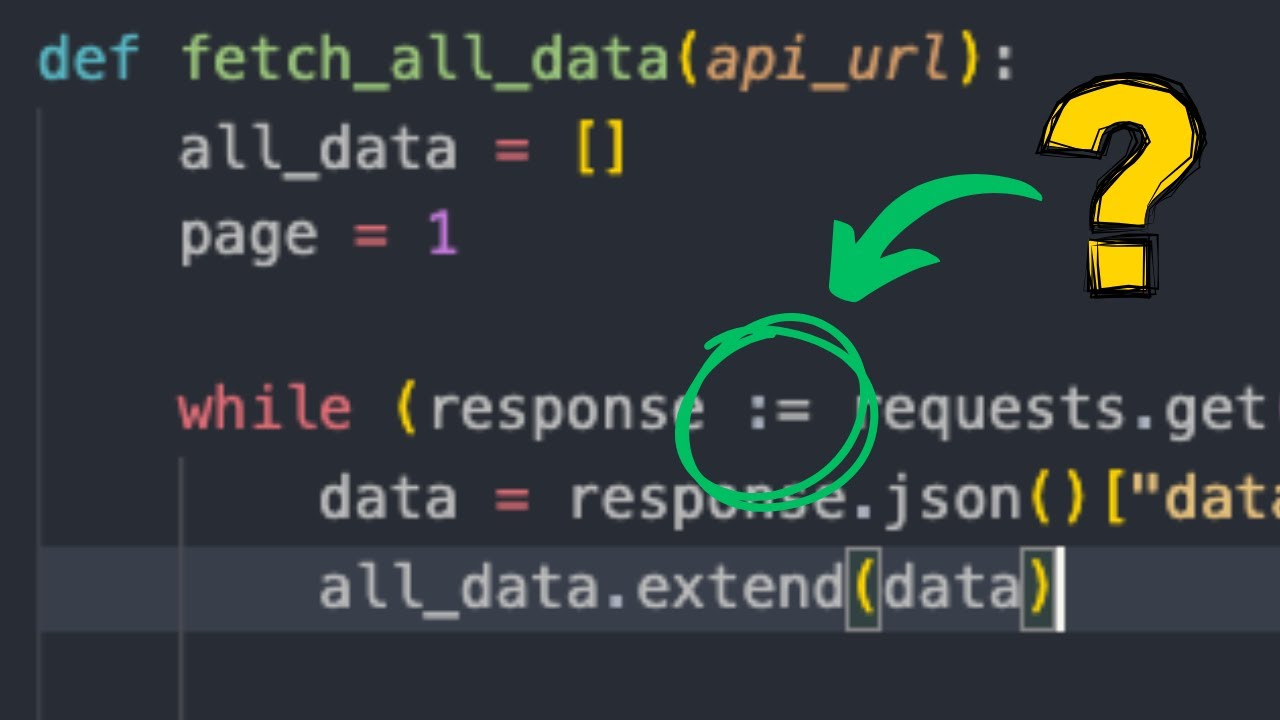 Python Walrus Operator _ Save Space In Our Coding
