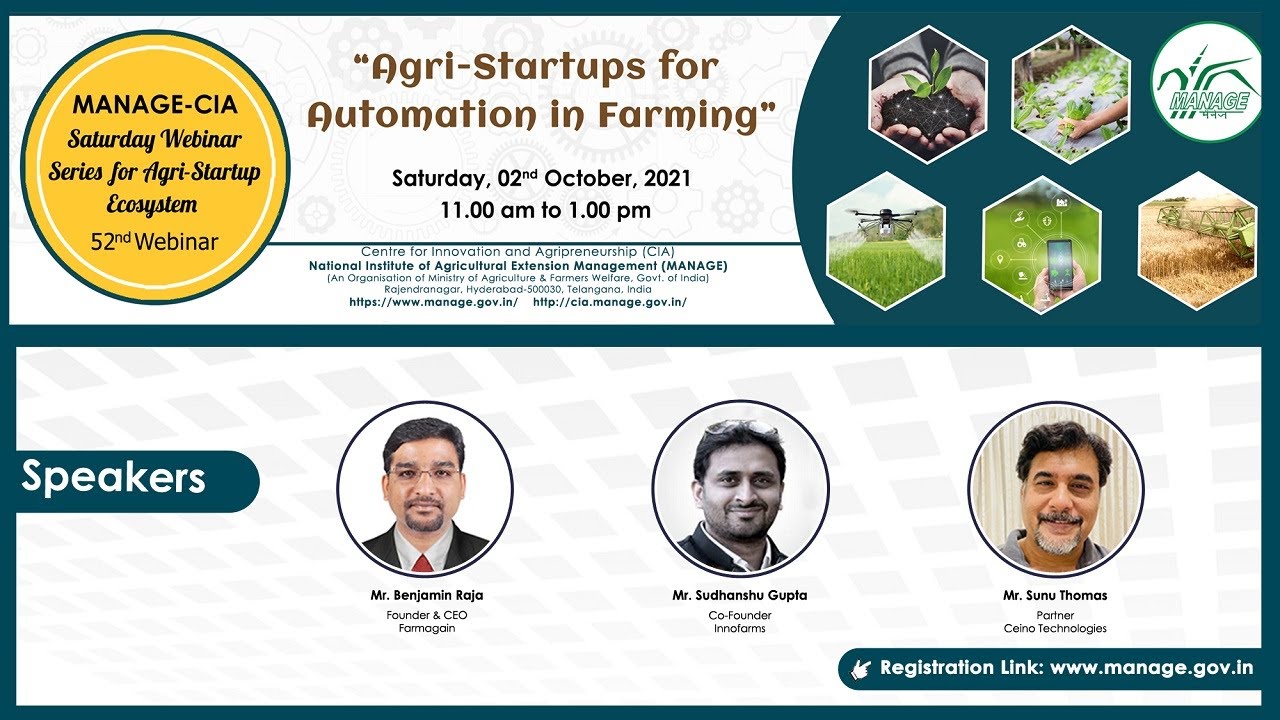 Agri-Startups for Automation in Farming