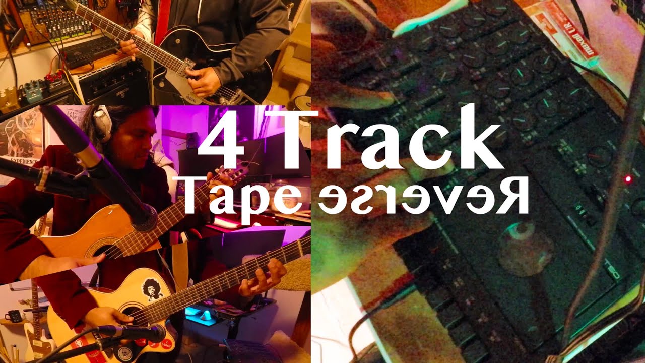 4 Track Tape Reverse & Reverse Reverb: How They Work & a Little Experiment