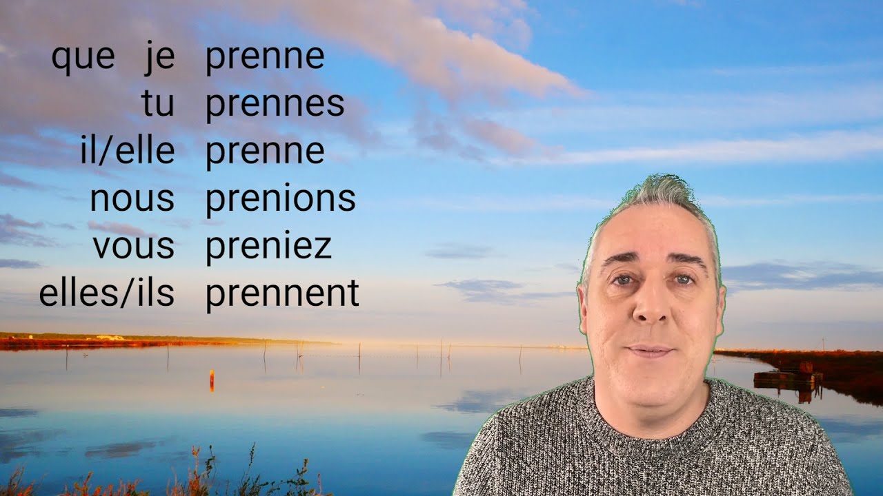 Cómo formar el presente de subjuntivo (présent du subjonctif) en francés en menos de 10 minutos