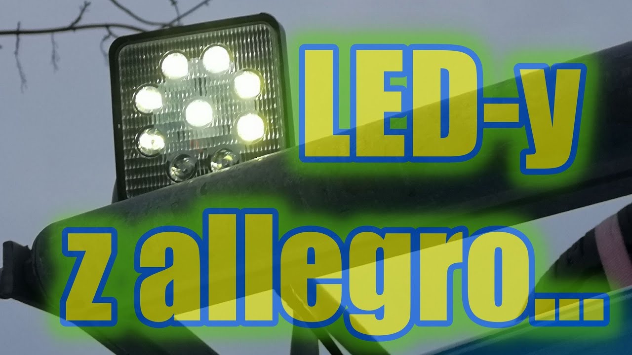 Kup w Polsce mówili, wspieraj polskich sprzedawców... lampy robocze 9 LED 27W /457