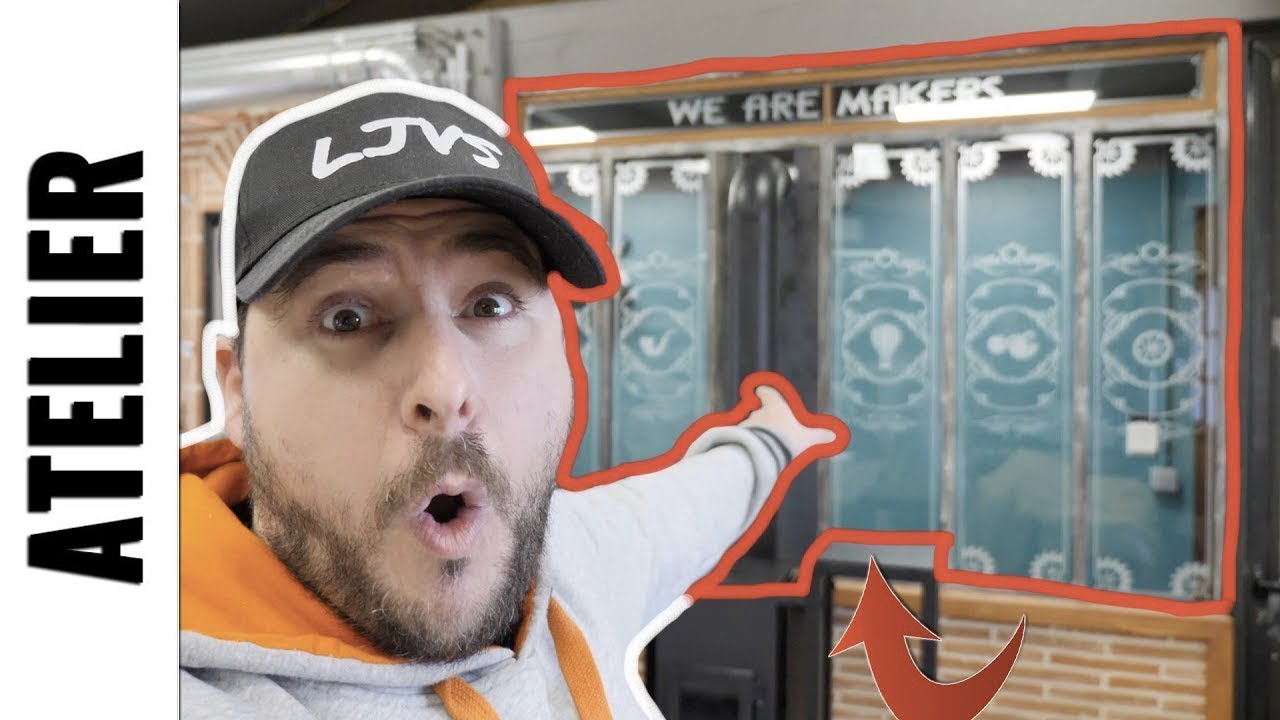 ► Je FABRIQUE une verrière, partie 4  LJVS