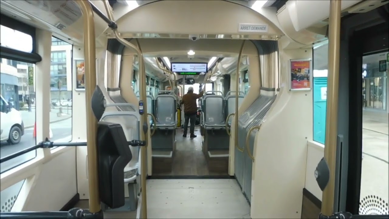 GRM A bord du Heuliez GX437 Linium n° 8007 (ligne O1, le 30/01/2026)