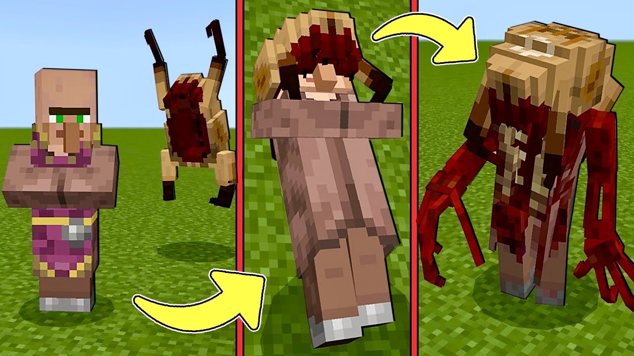 ЛУЧШИЙ МОД НА ХЭДКРАБА В МАЙНКРАФТ Minecraft Half Life