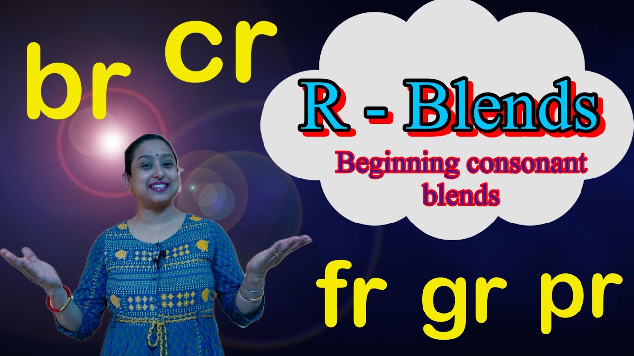 R -Blends || Beginning or Initial Consonant Blends || Phonics Lesson #thelearninghubpampamajumdar 