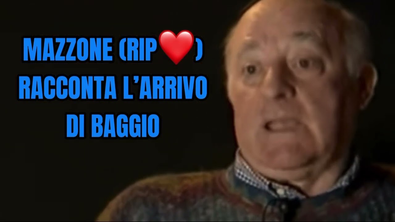 MAZZONE: l&rsquo;acquisto di BAGGIO: 