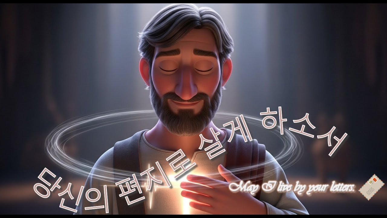 🎵K-CCM | 당신의 편지로 살게 하소서 Pixar Style 3D Animation #찬양 #CCM