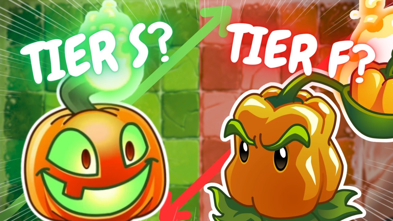Ranqueando da PIOR pra MELHOR PLANTA DE FOGO do PVZ 2!