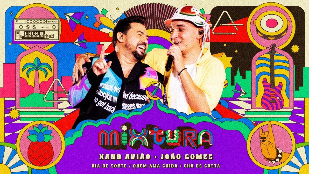 Xand Avião, João Gomes - Dia de Sorte / Quem Ama Cuida / Chá de Costa (clipe Oficial)