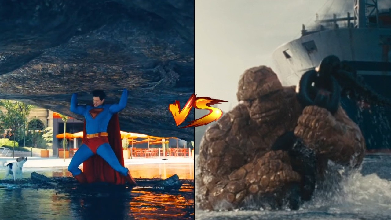 SUPERMAN vs LOS 4 FANTÁSTICOS ¿Quién es el más poderoso?