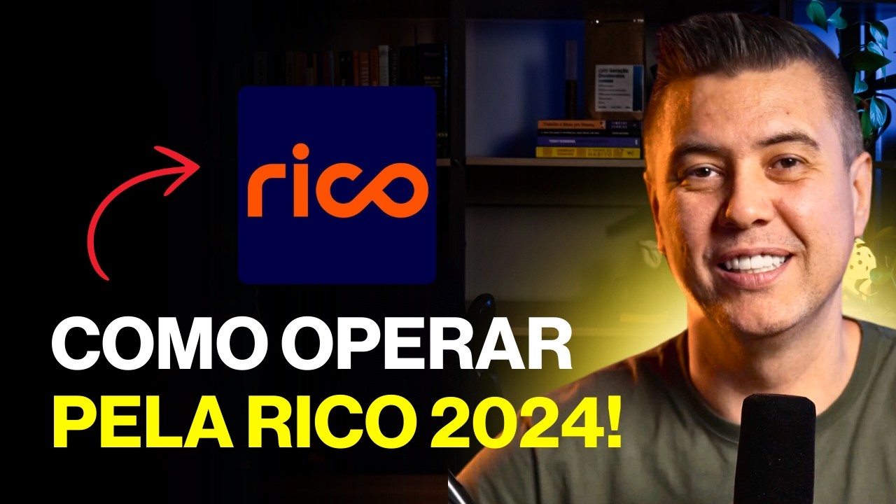 COMO OPERAR OP&Ccedil;&Otilde;ES PELA CORRETORA RICO | PASSO A PASSO 2024!
