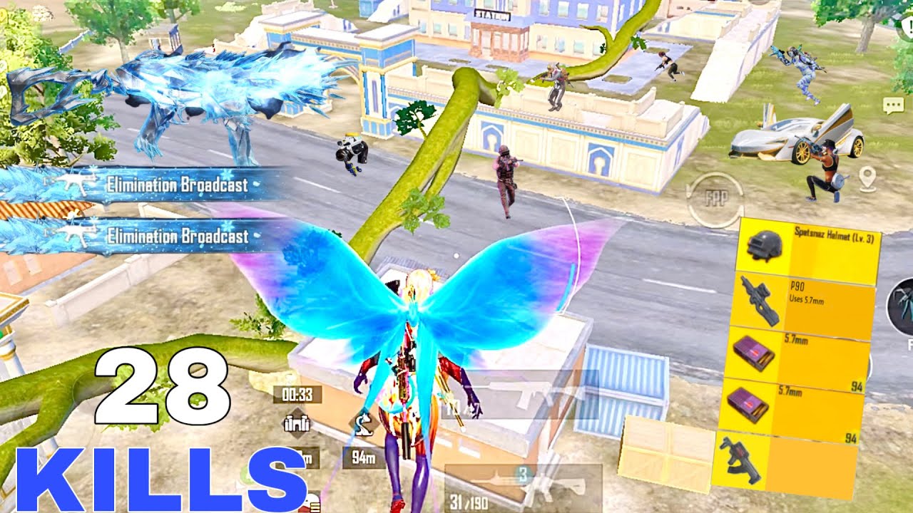 28 KILLS MONSTER RUSH 😱🔥 | BGMI DOMINATION GAMEPLAY