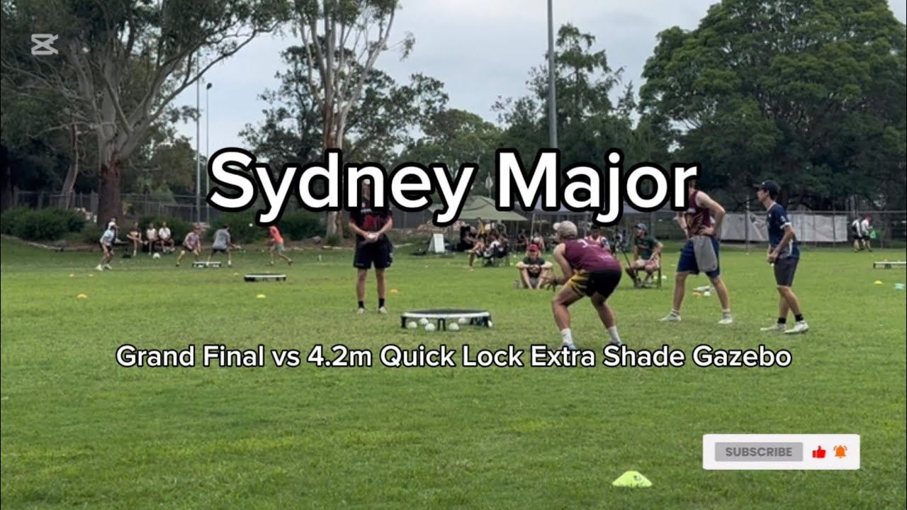 2025/26 Sydney Major | Grand Final vs 4.2m Quick Lock Extra Shade Gazebo