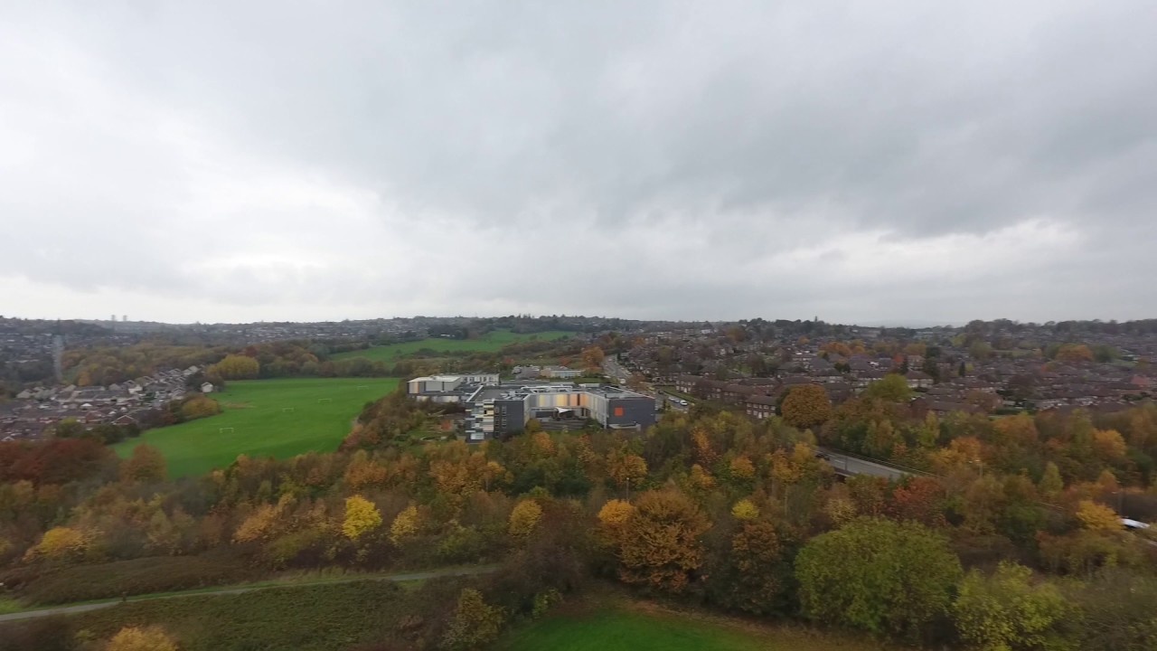 Drone over Sheffield