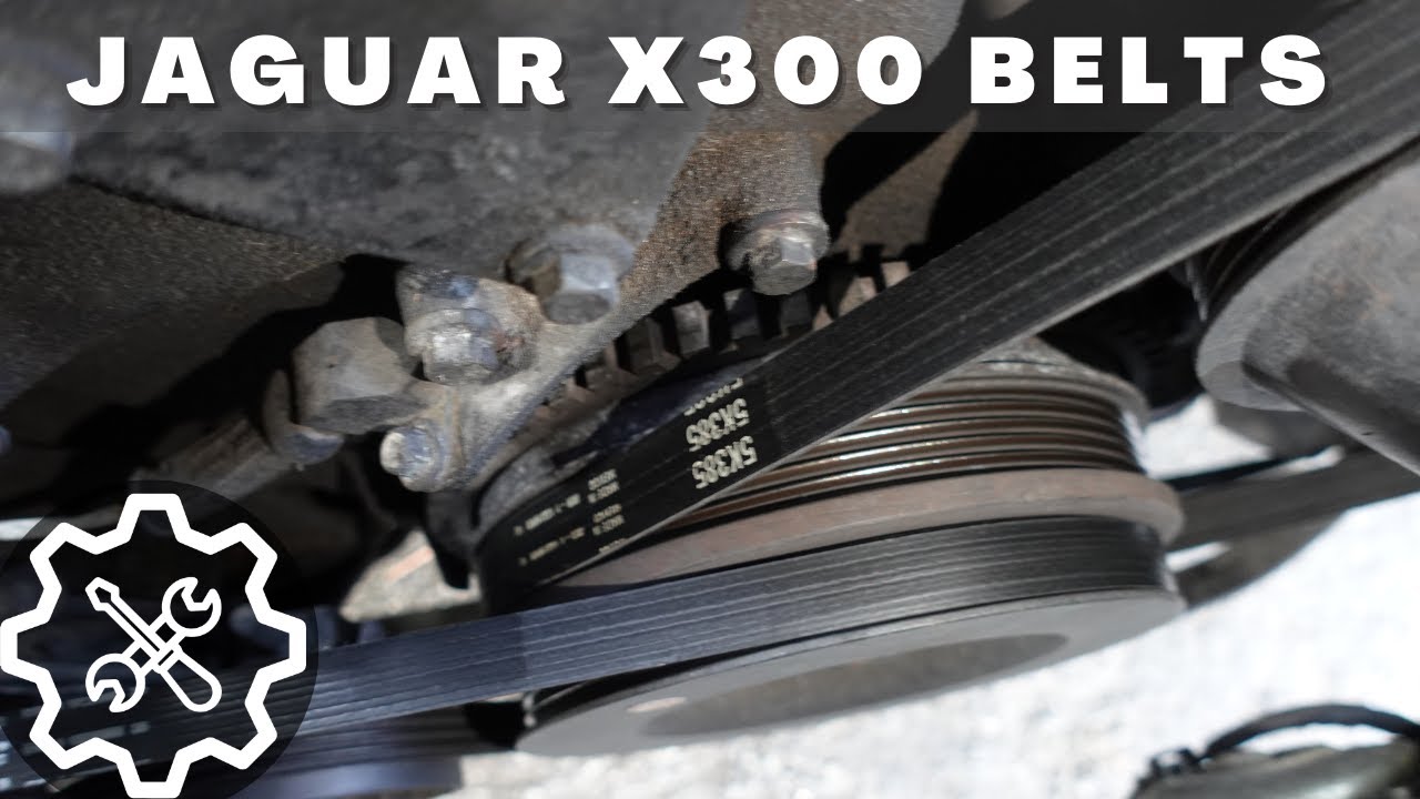 Замена изношенных ремней: руководство по замене приводного ремня Jaguar XJ6 X300