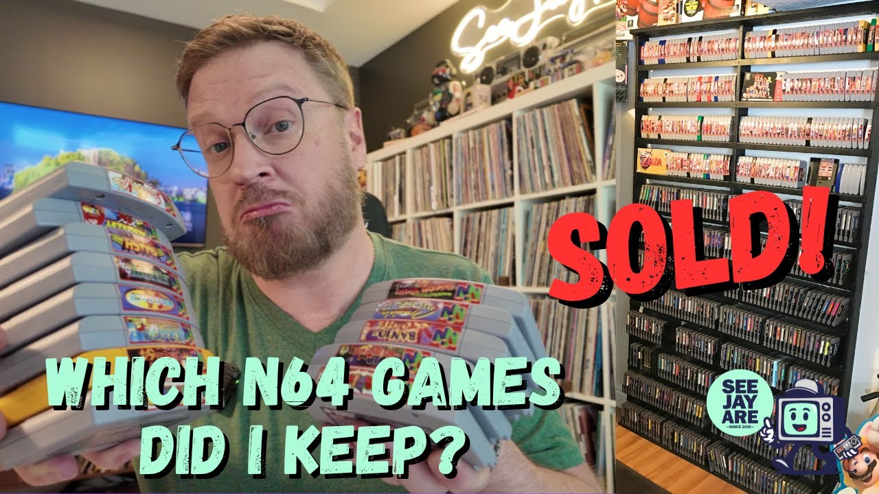 I Sold 90% of My N64 Collection and Kept These 25 Games