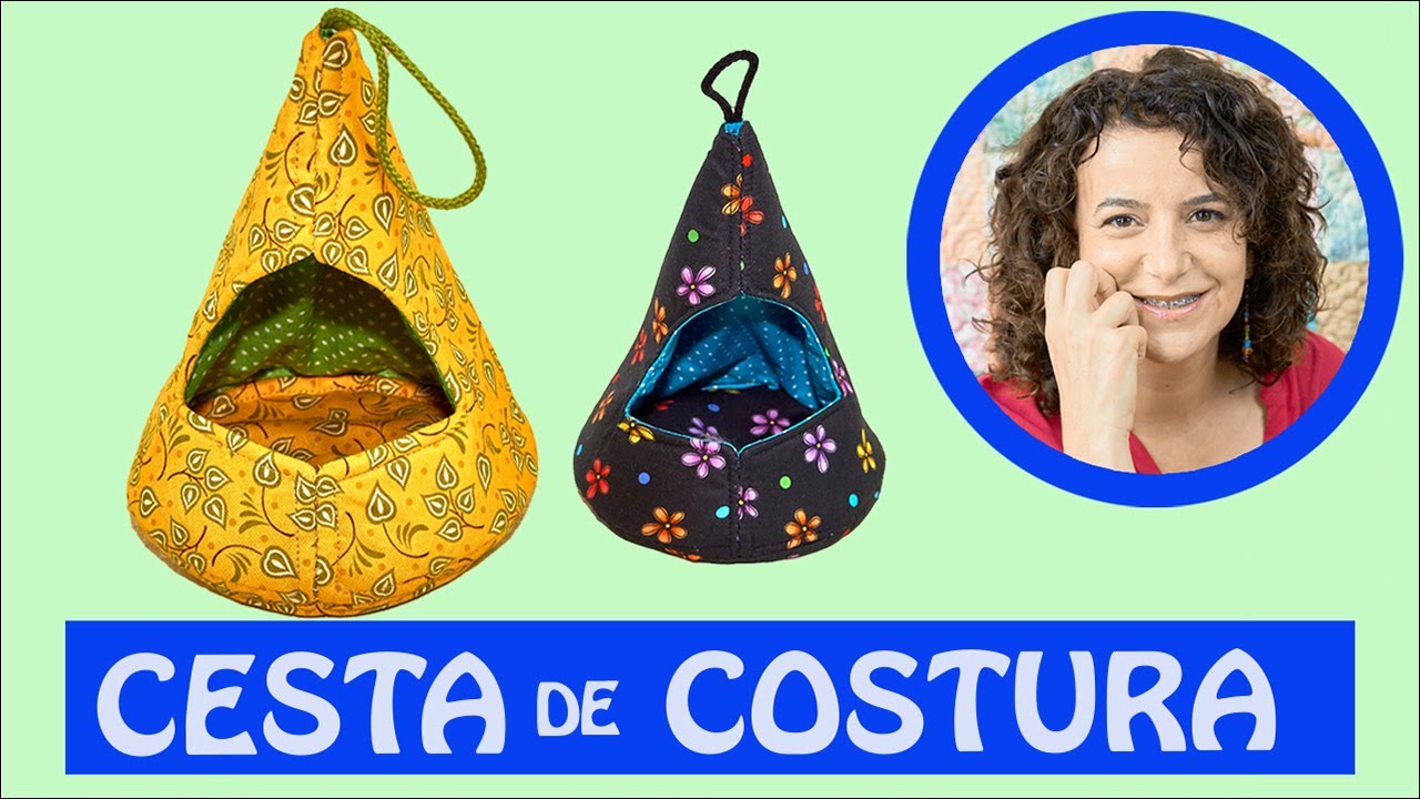 ✅ CESTA de tela para COSTURA | (FÁCIL) 🆗🧵