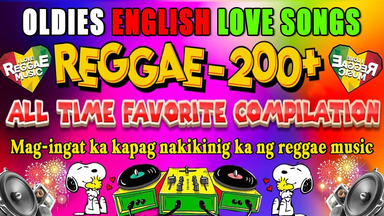 Reggae Happiness Mix 2024 🎶 NON STOP ENGLISH REGGAE LOVE SONGS PLAYLIST 💝 Party Time Reggae REMIX