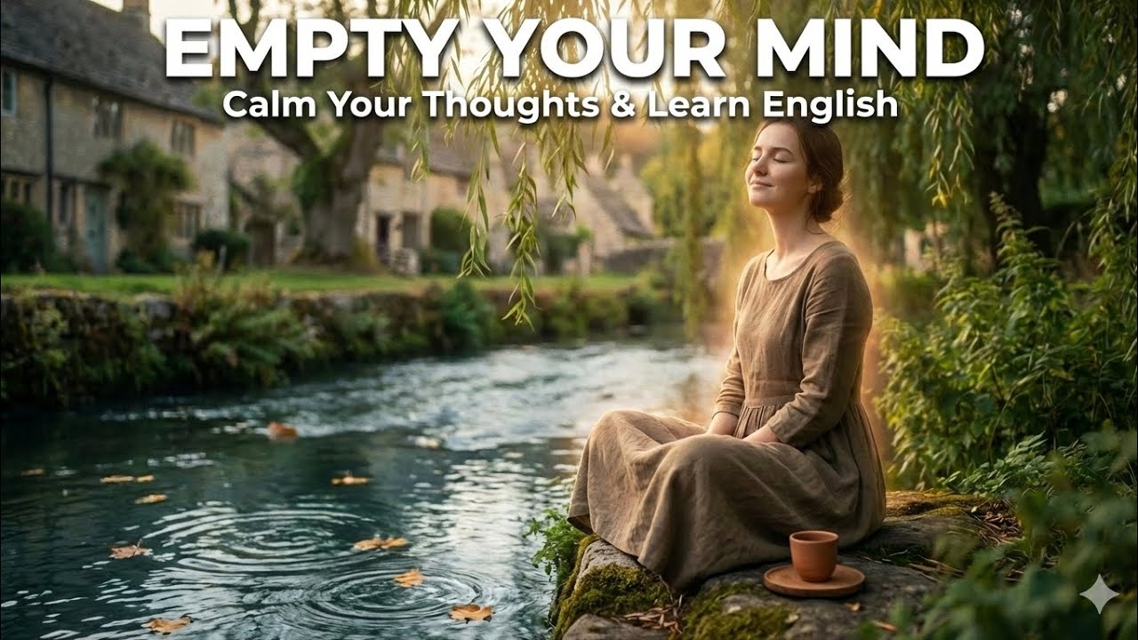 Empty Your Mind | A Powerful Story to Calm Your Thoughts And Learn English | Clayer English Talks