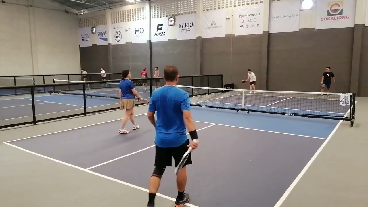 Silver Anniv feature - Orcullo couple (Blue shirts) 🤩🔥 Guendel-TJ vs Sean-Andy