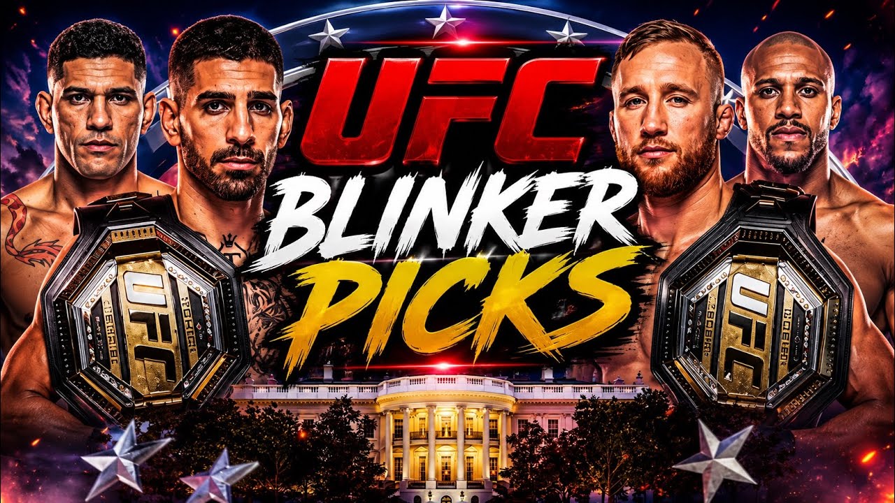 UFC White House Blinker Picks (Full Card Breakdown & Predictions)