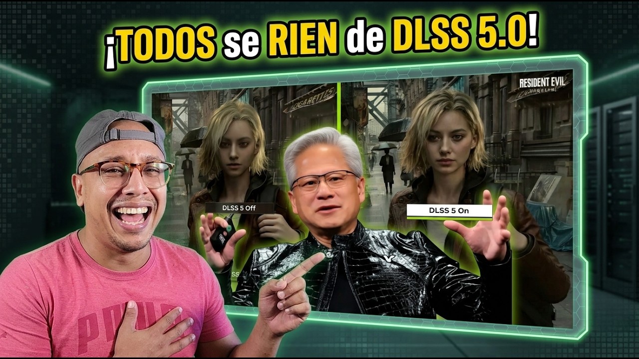 🔴Jensen Huang se enoja: La verdad detrás del escándalo de DLSS 5.🔥