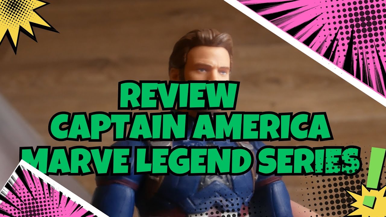 ON DÉCOUVRE LA FIGURINE CAPTAIN AMERICA MARVEL LEGEND SERIES