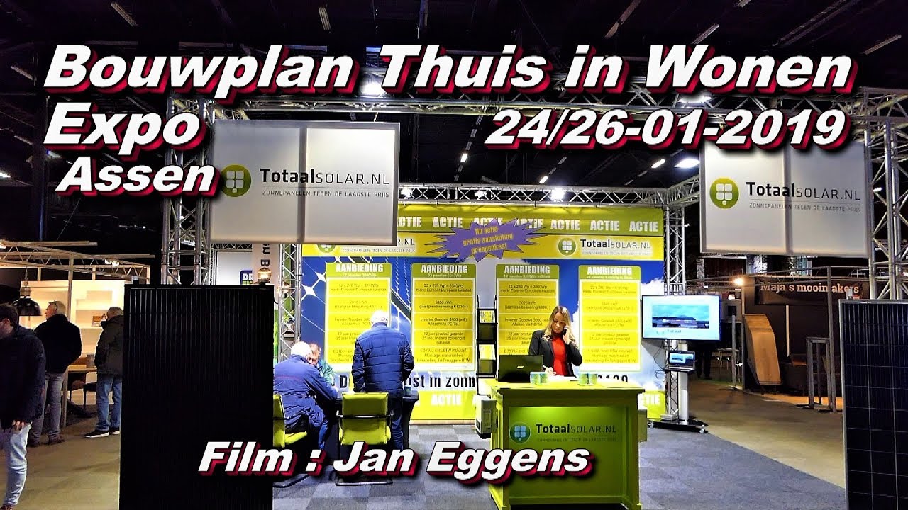 Bouwplan Thuis in Wonen , Expo Assen 24tm26 01 2019