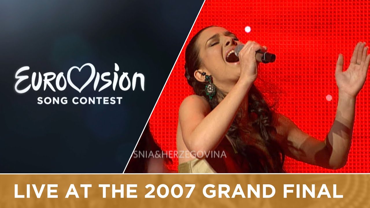Marija Sestic - Rijeka Bez Imena (Bosnia & Herzegovina) Live 2007 Eurovision Song Contest